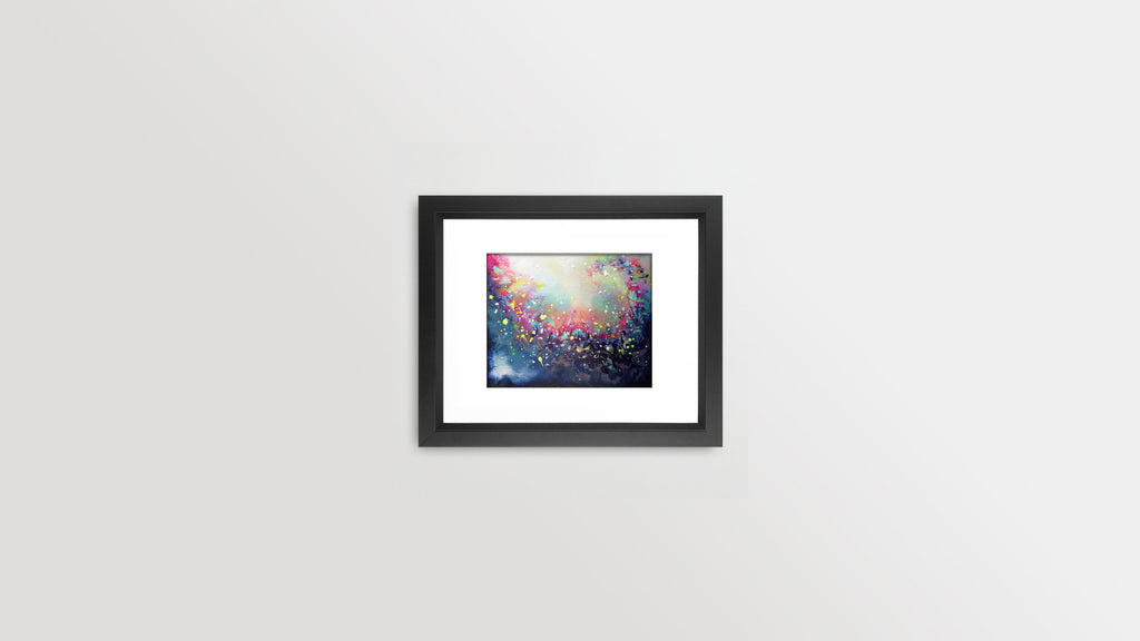 Under Water, Abstract Painting time lapse video