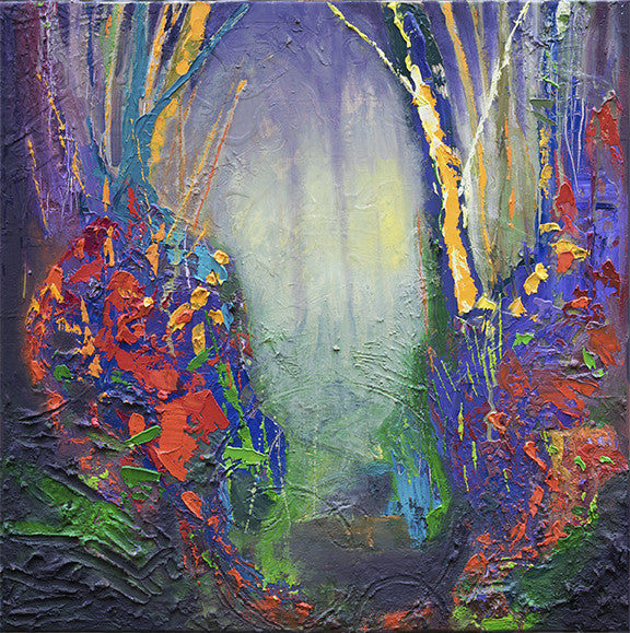 Abstract Landscape V original painting by Stephen Lursen