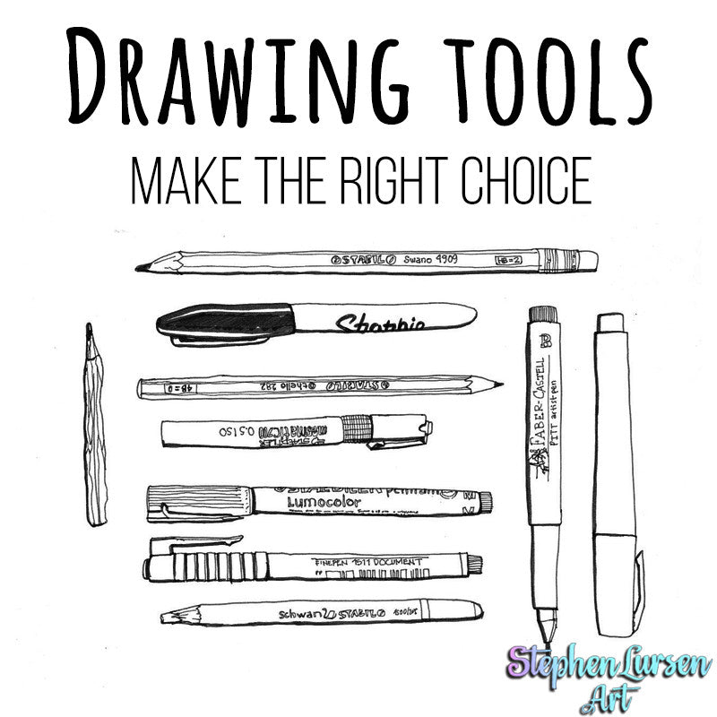 My favorite drawing tools right now