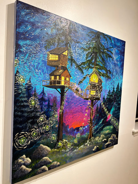 Sunset Adventure Original Painting by Stephen Lursen