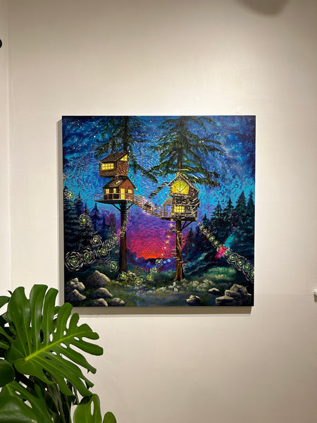 Sunset Adventure Original Painting by Stephen Lursen