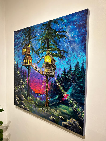 Sunset Adventure Original Painting by Stephen Lursen