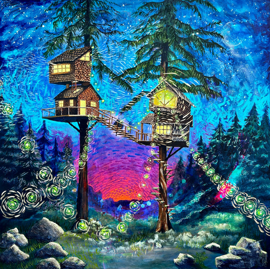 Sunset Adventure Original Painting by Stephen Lursen