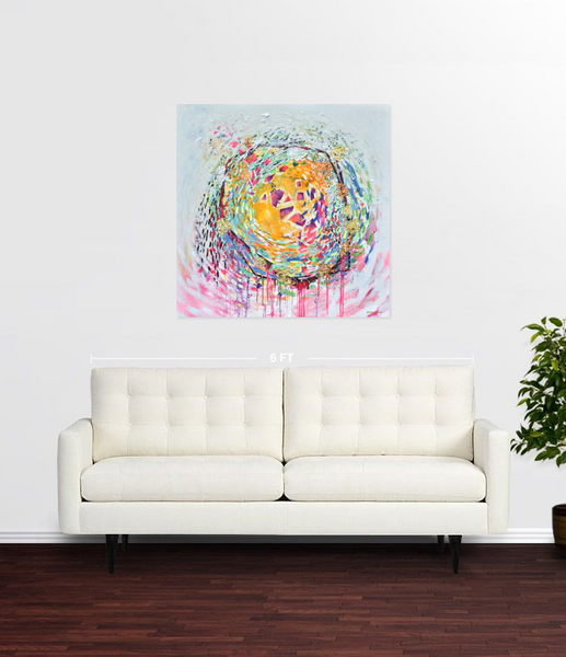 "A Land Flowing With Milk and Honey" original painting by Stephen Lursen