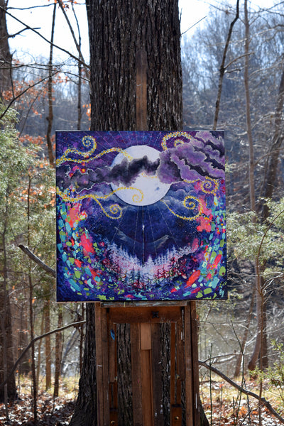 SOLD!!! A Wondrous Adventure - Original Painting by Stephen Lursen