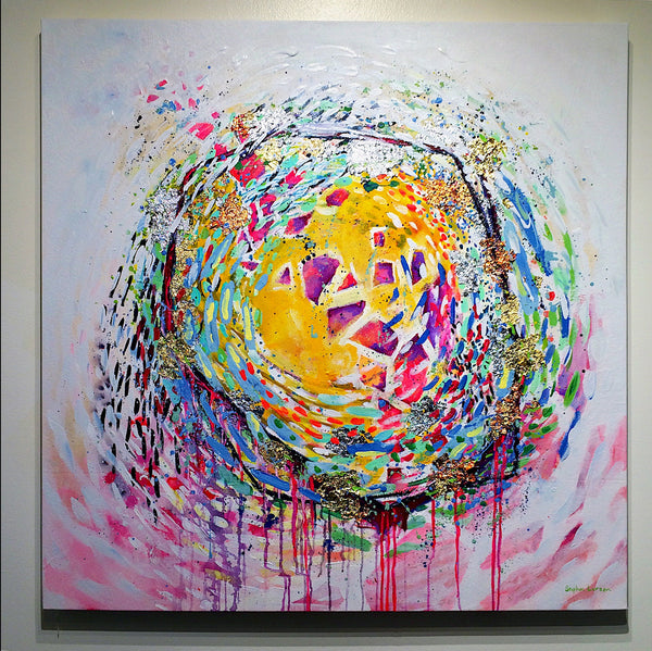 "A Land Flowing With Milk and Honey" original painting by Stephen Lursen
