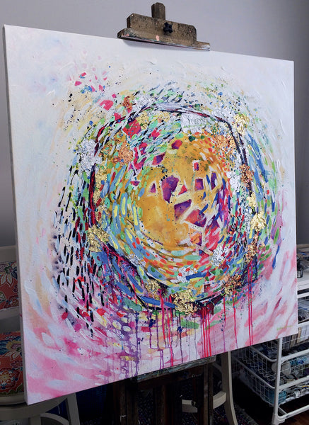 "A Land Flowing With Milk and Honey" original painting by Stephen Lursen