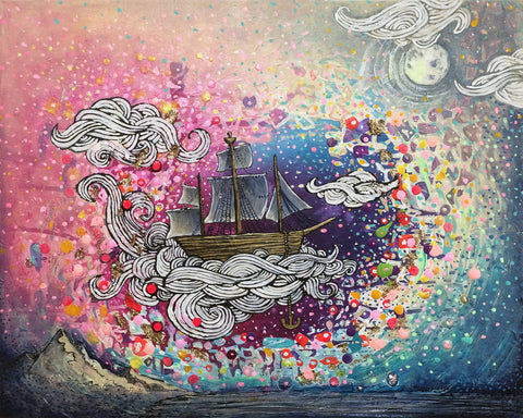 I Won't Be Held Down - Original Painting by Stephen Lursen