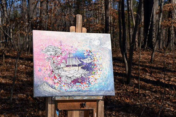 I Won't Be Held Down - Original Painting by Stephen Lursen