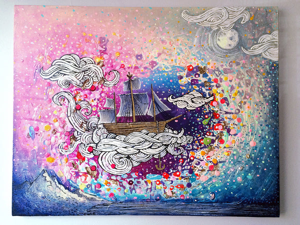 I Won't Be Held Down - Original Painting by Stephen Lursen