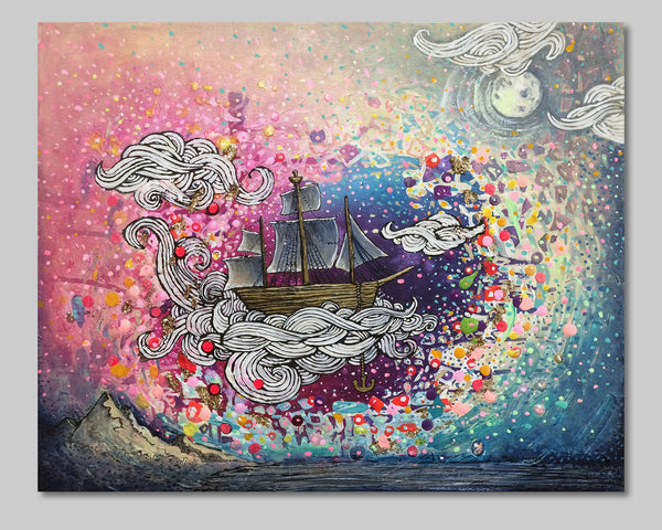 I Won't Be Held Down - Original Painting by Stephen Lursen