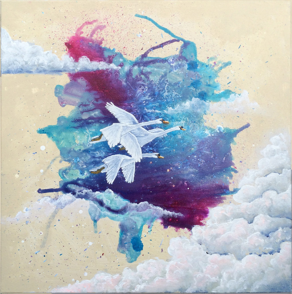 Light as a Feather - Original painting by Stephen Lursen