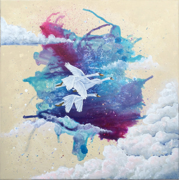 Light as a Feather - Original painting by Stephen Lursen