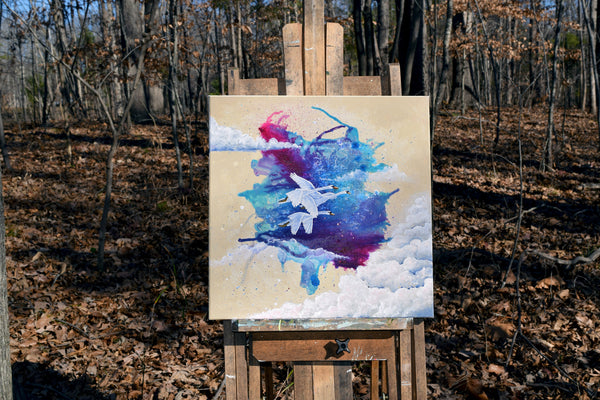 Light as a Feather - Original painting by Stephen Lursen