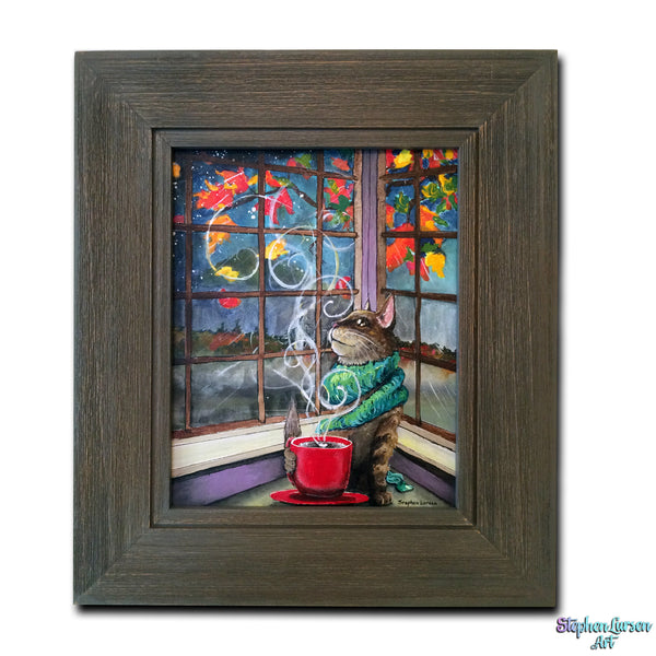 SOLD! The Magic of Fall original painting by Stephen Lursen