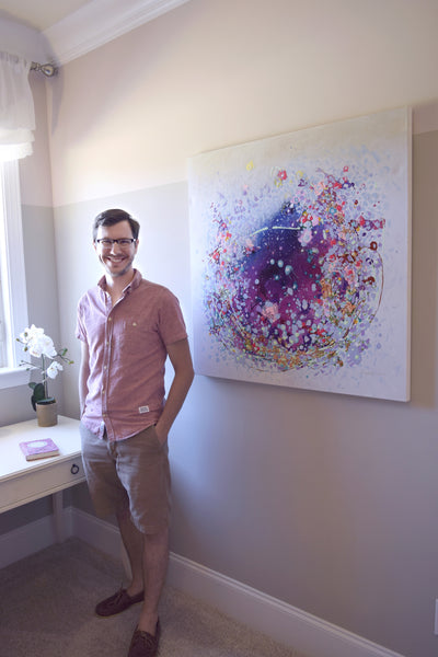 SOLD!!! A Vibrant Hope: Original Painting by Stephen Lursen
