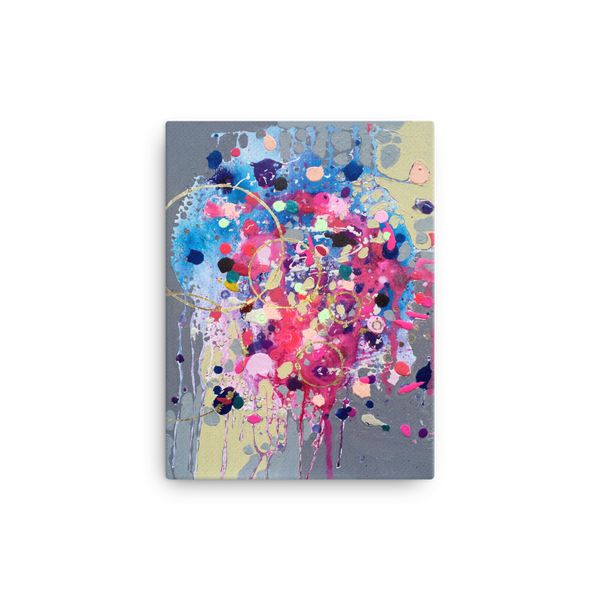 Fine Art Canvas Reproduction: "Over the River and Through the Dream V"