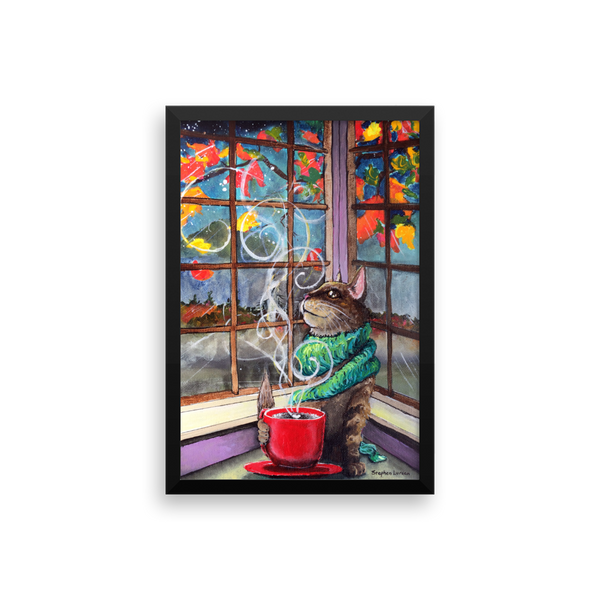 The Magic Of Fall Fine Art Print: Framed photo paper poster