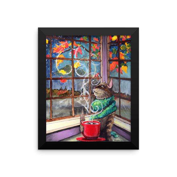 The Magic Of Fall Fine Art Print: Framed photo paper poster