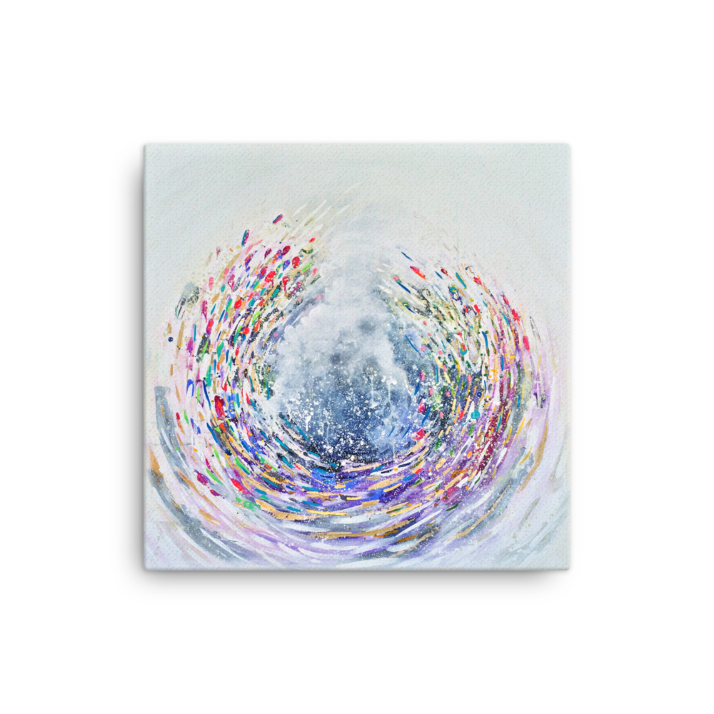 Fine Art Canvas Reproduction: "Classy Dancer"
