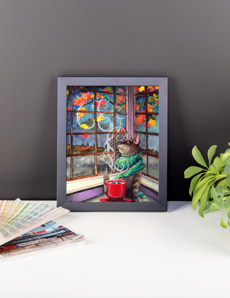 The Magic Of Fall Fine Art Print: Framed photo paper poster