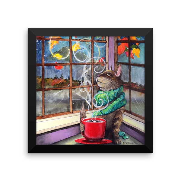 The Magic Of Fall Fine Art Print: Framed photo paper poster