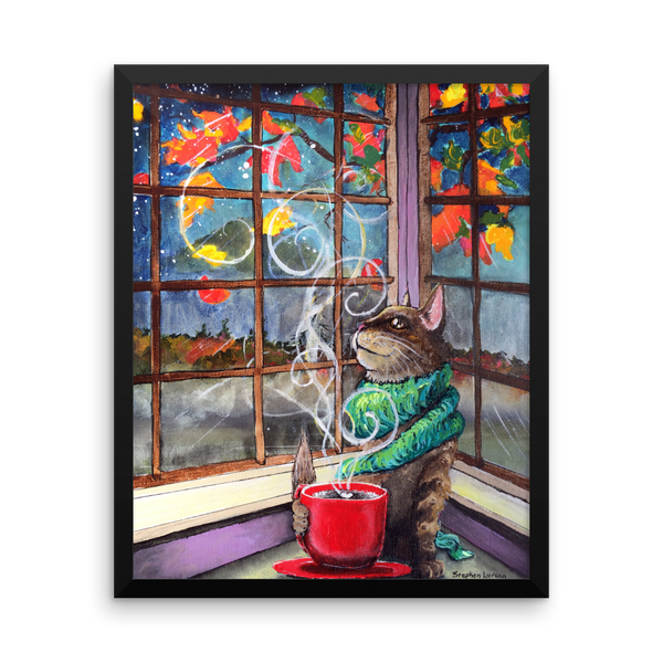 The Magic Of Fall Fine Art Print: Framed photo paper poster