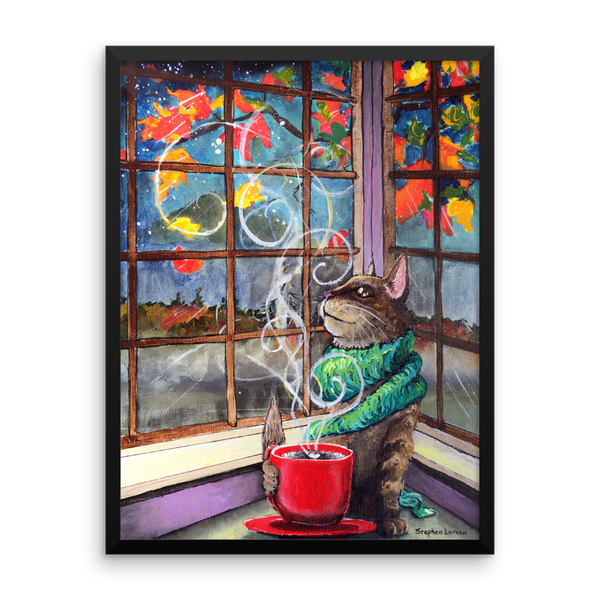 The Magic Of Fall Fine Art Print: Framed photo paper poster