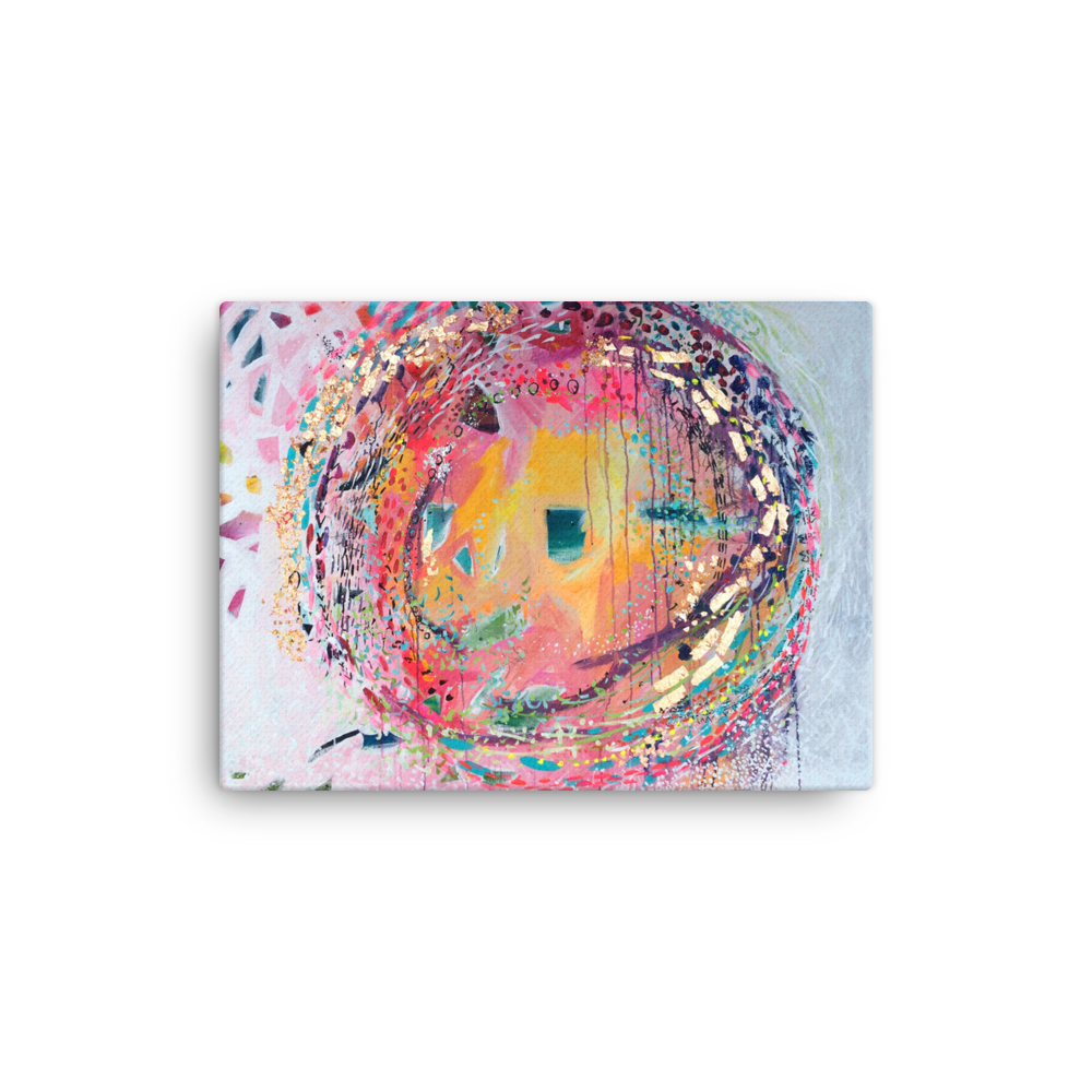 Fine Art Canvas Reproduction: "A Warm Personality"