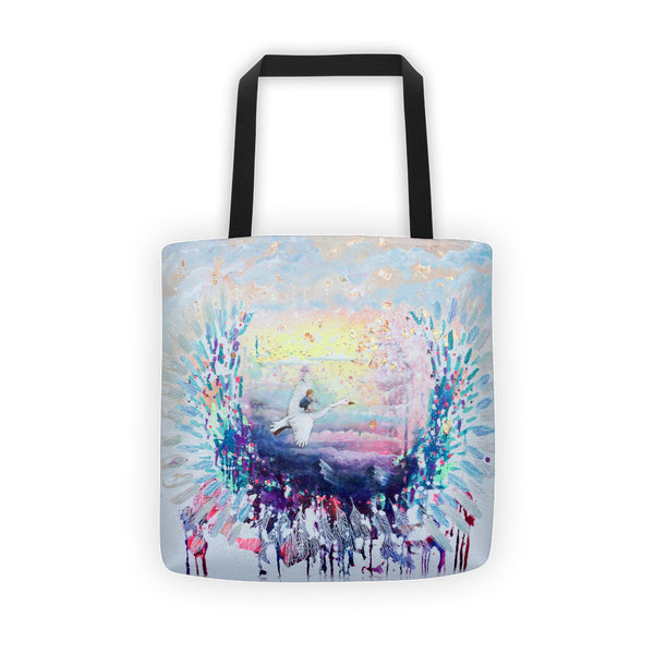 "Flying Lessons" - Collectible Fine Art Tote Bag