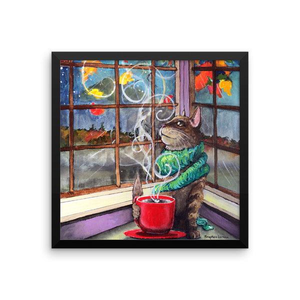 The Magic Of Fall Fine Art Print: Framed photo paper poster