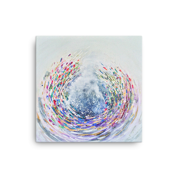Fine Art Canvas Reproduction: "Classy Dancer"