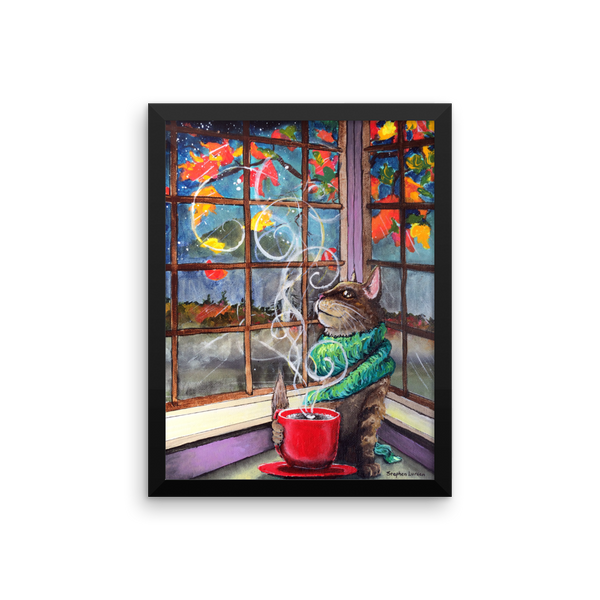 The Magic Of Fall Fine Art Print: Framed photo paper poster