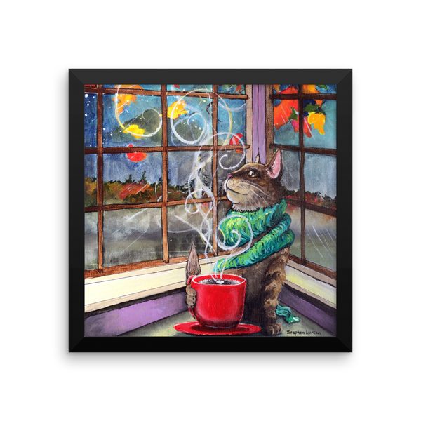 The Magic Of Fall Fine Art Print: Framed photo paper poster