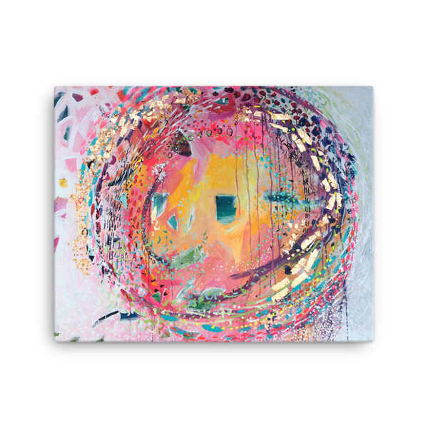 Fine Art Canvas Reproduction: "A Warm Personality"