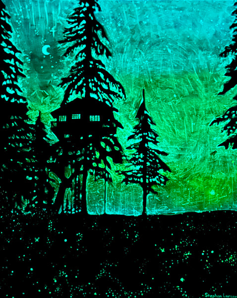 Original Painting: "Under His Light, Into His Rest"