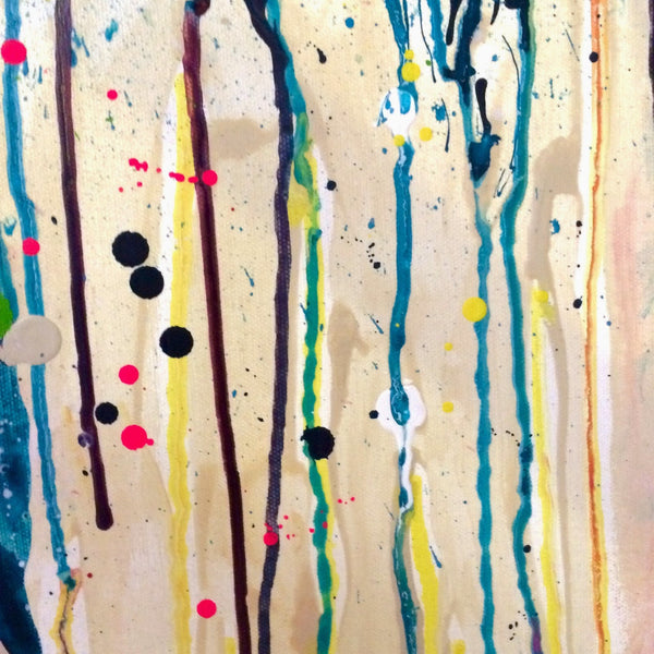 Original Painting - Color Splash by Stephen Lursen