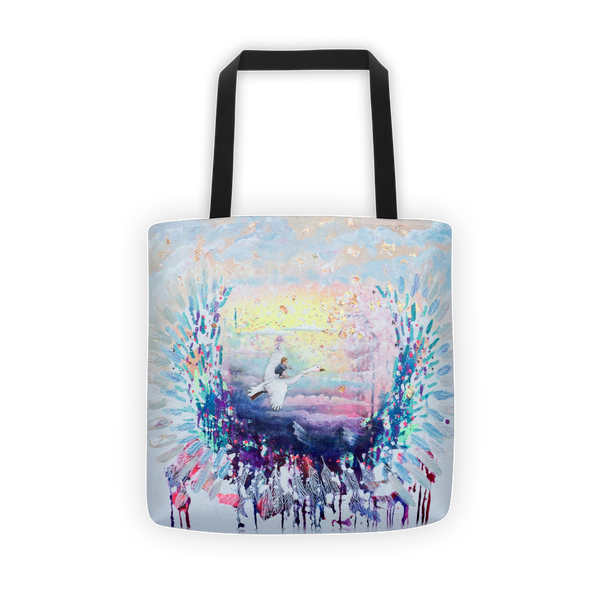 "Flying Lessons" - Collectible Fine Art Tote Bag