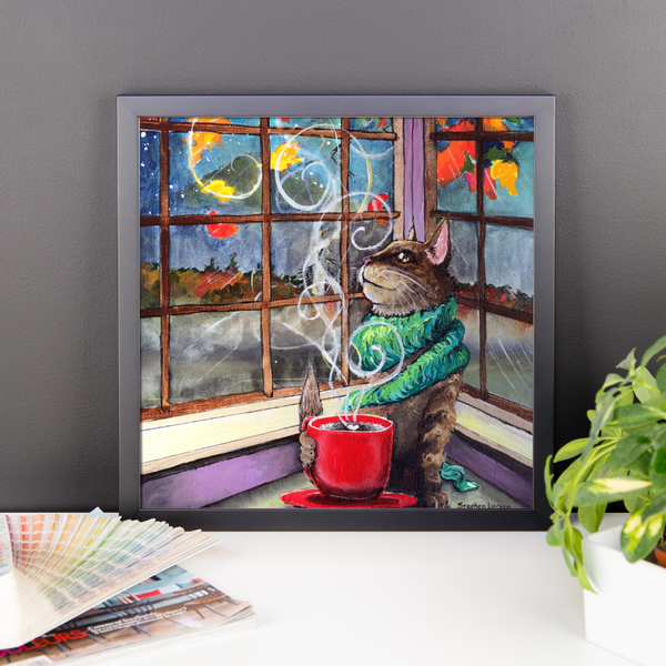 The Magic Of Fall Fine Art Print: Framed photo paper poster