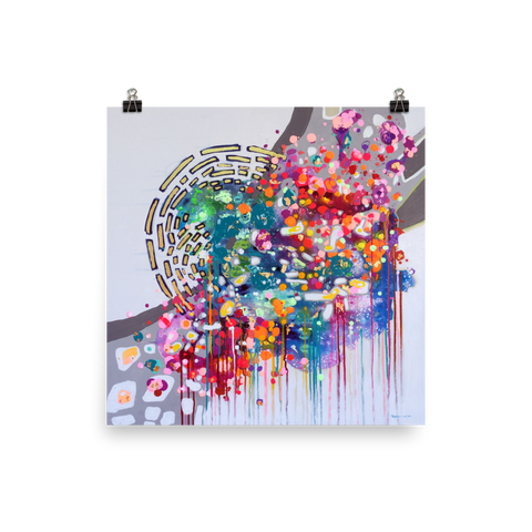 Joyful Expectation Fine Art Print: Photo paper poster