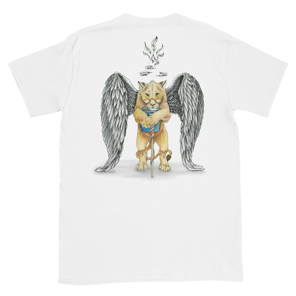 Unisex T-Shirt - super intelligent, magical librarian, lioness angel