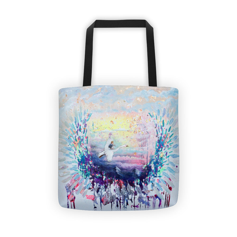 Flying Lessons - Collectible Fine Art Tote Bag – Stephen Lursen Art